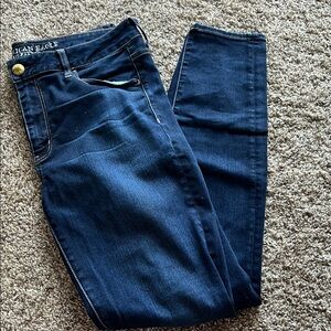 American Eagle Outfitters Women's Dark Blue Jeans